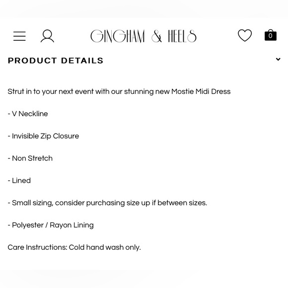 NWT Midi Dress - Picture 2 of 2